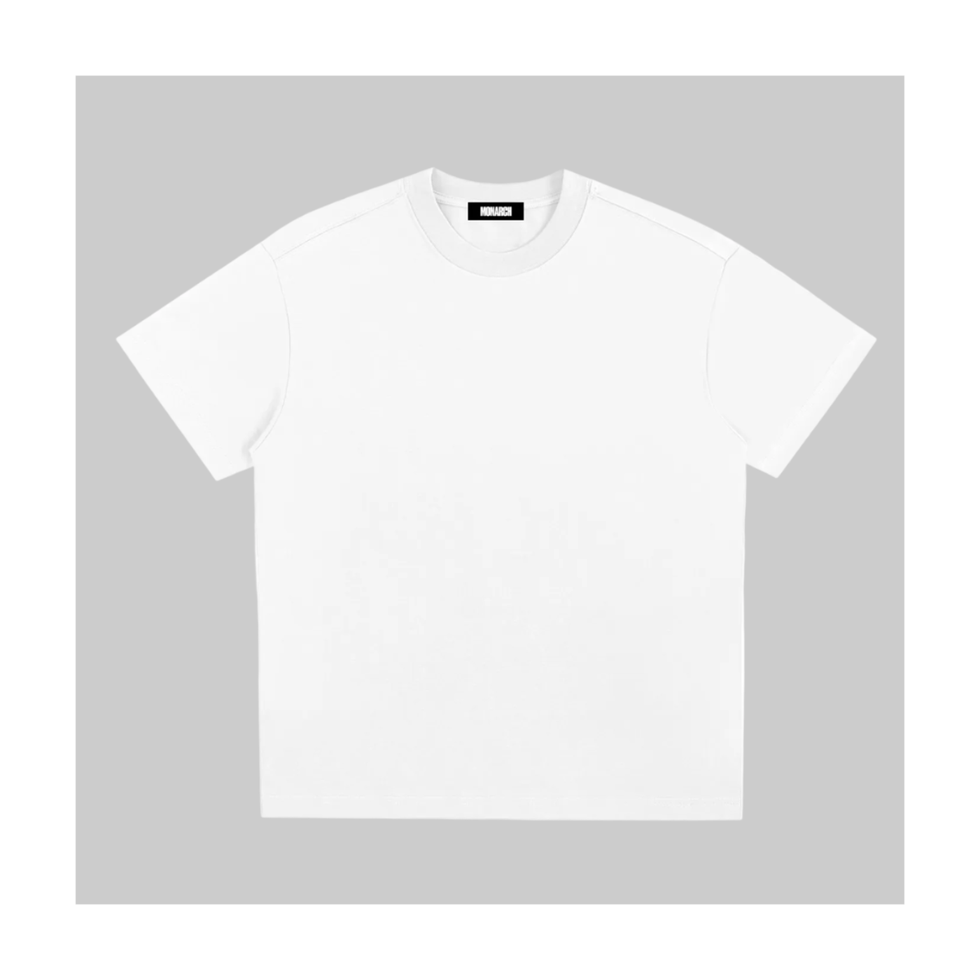 Refined Boxy Tee - White