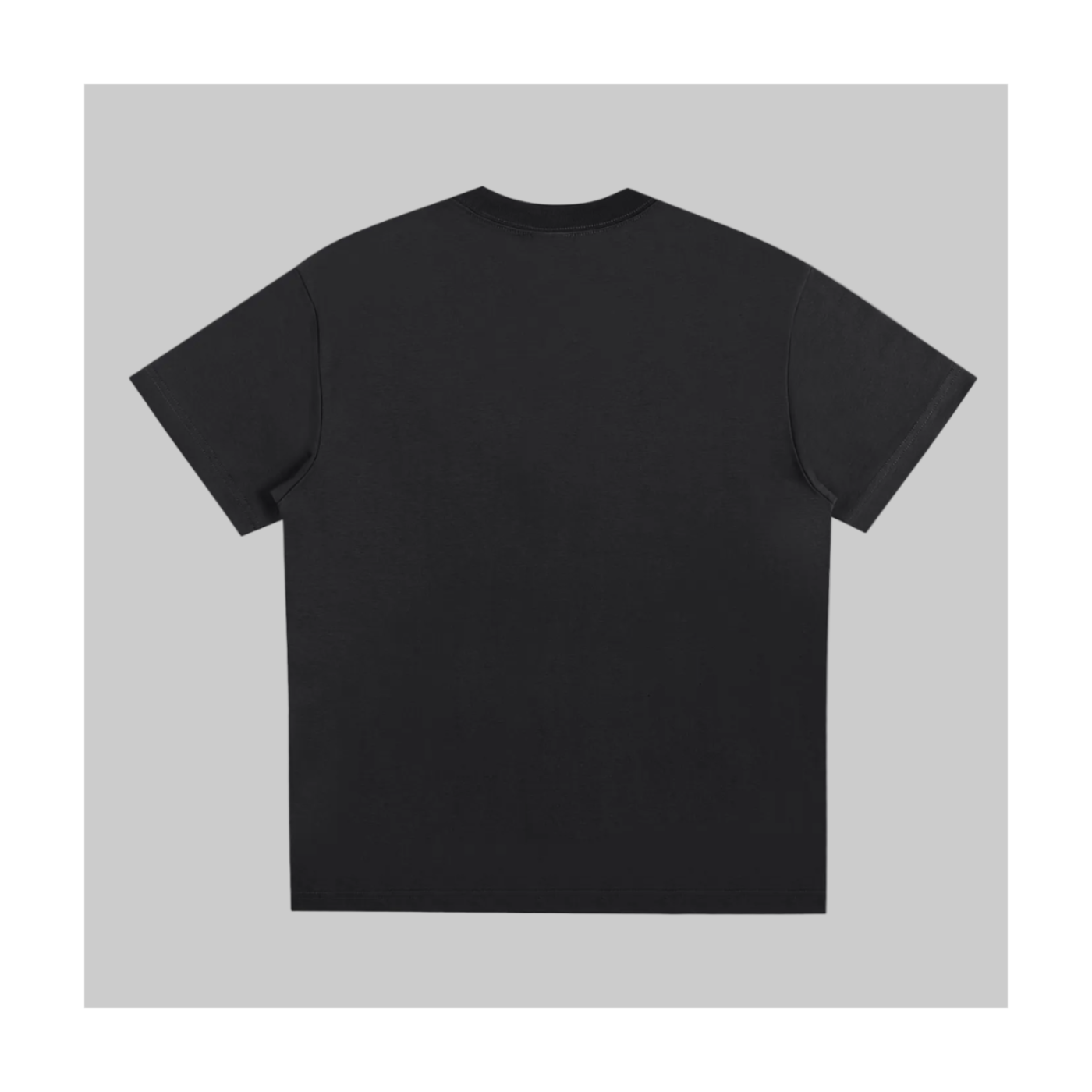 Refined Boxy Tee - Black
