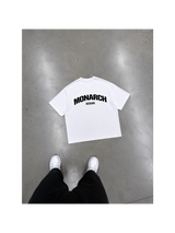 Curved Boxy Tee - White