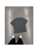 Refined Boxy Tee - Faded Grey