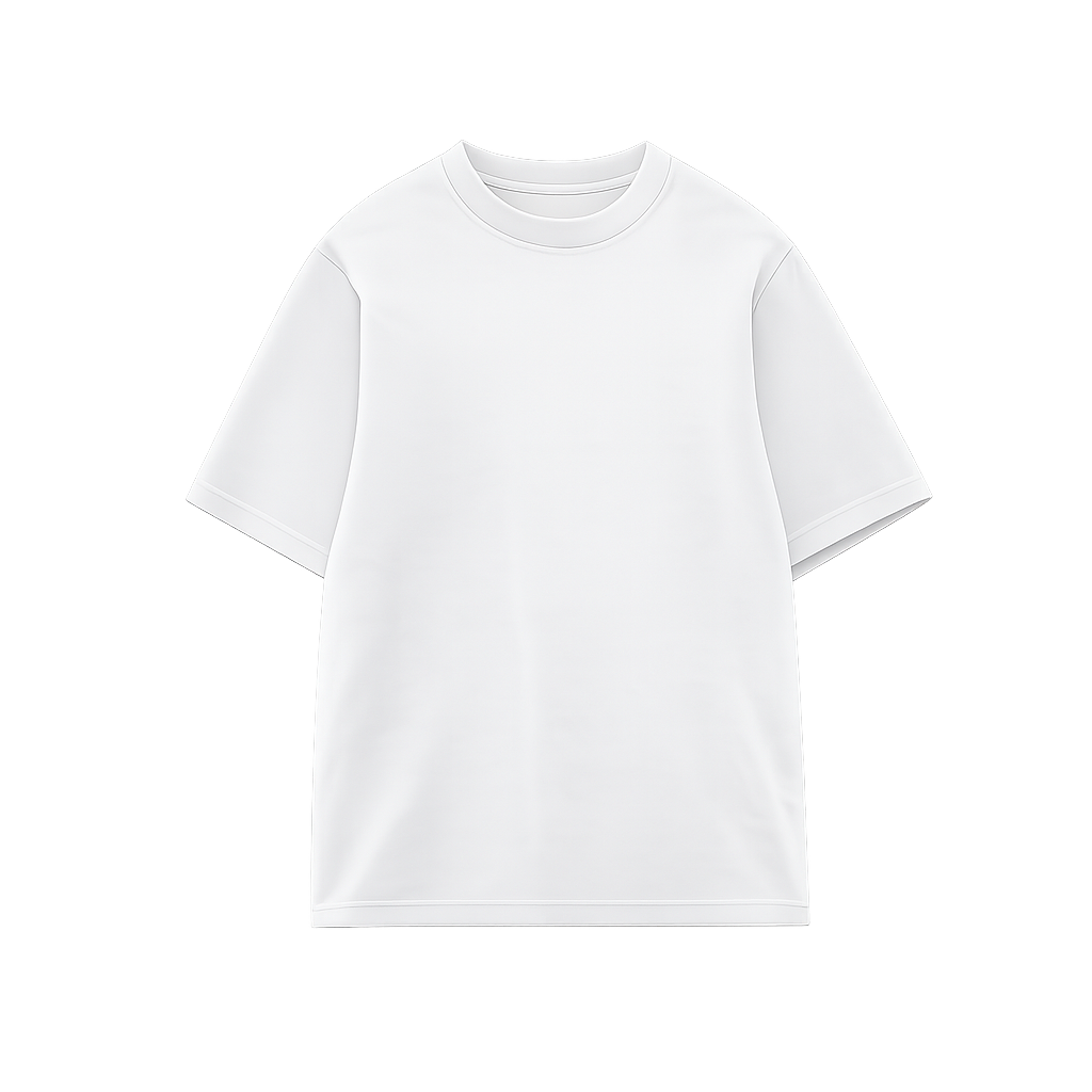 Refined Boxy Tee - White