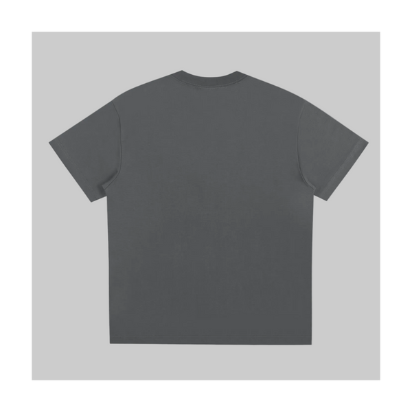 Refined Boxy Tee - Faded Grey