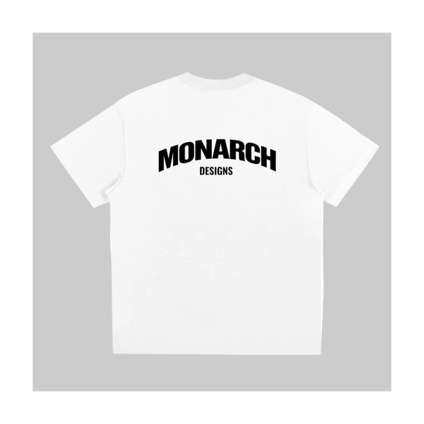 Curved Boxy Tee - White